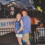 On August 3rd, we took our baby to see the city, which included a ride on Skyview Atlanta - a large Ferris Wheel.  It was only Jennifer's second time to ride on a Ferris wheel - now she is a pro!