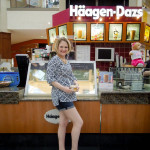 Our little girl loves Haagen-Dazs Pecan Pralines and Cream Ice Cream... So, we take her there for a treat... frequently!